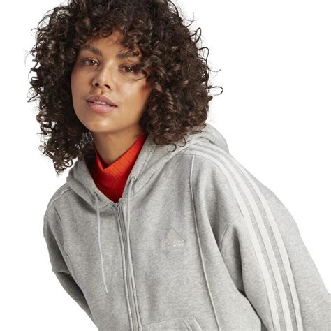 adidas trainingsanzug damen grau weiß|Grau .